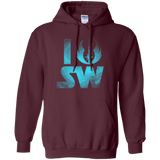 Sweatshirts Maroon / Small I Jedi SW Pullover Hoodie