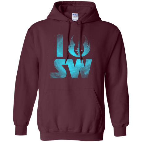 Sweatshirts Maroon / Small I Jedi SW Pullover Hoodie