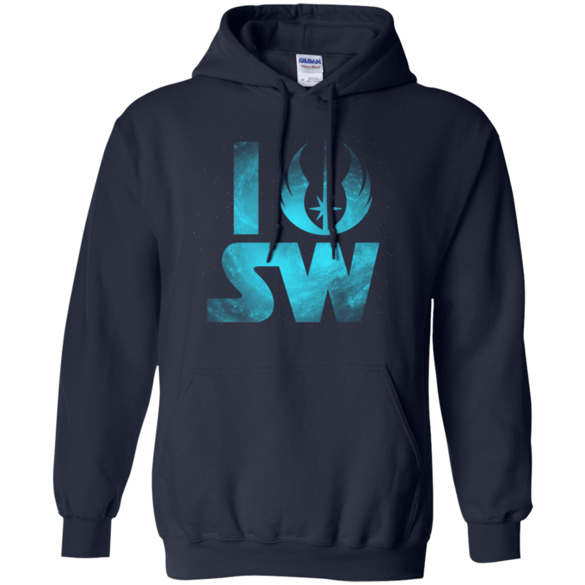 Sweatshirts Navy / Small I Jedi SW Pullover Hoodie