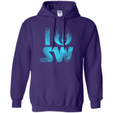 Sweatshirts Purple / Small I Jedi SW Pullover Hoodie