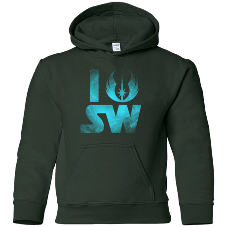 Sweatshirts Forest Green / YS I Jedi SW Youth Hoodie