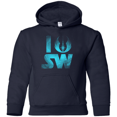 Sweatshirts Navy / YS I Jedi SW Youth Hoodie