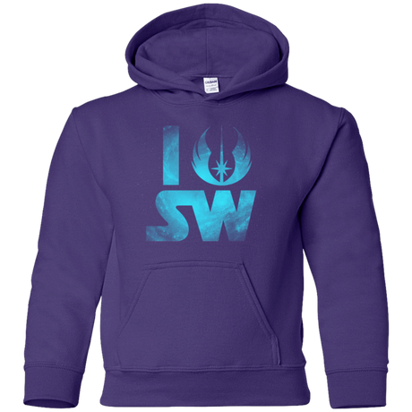 Sweatshirts Purple / YS I Jedi SW Youth Hoodie