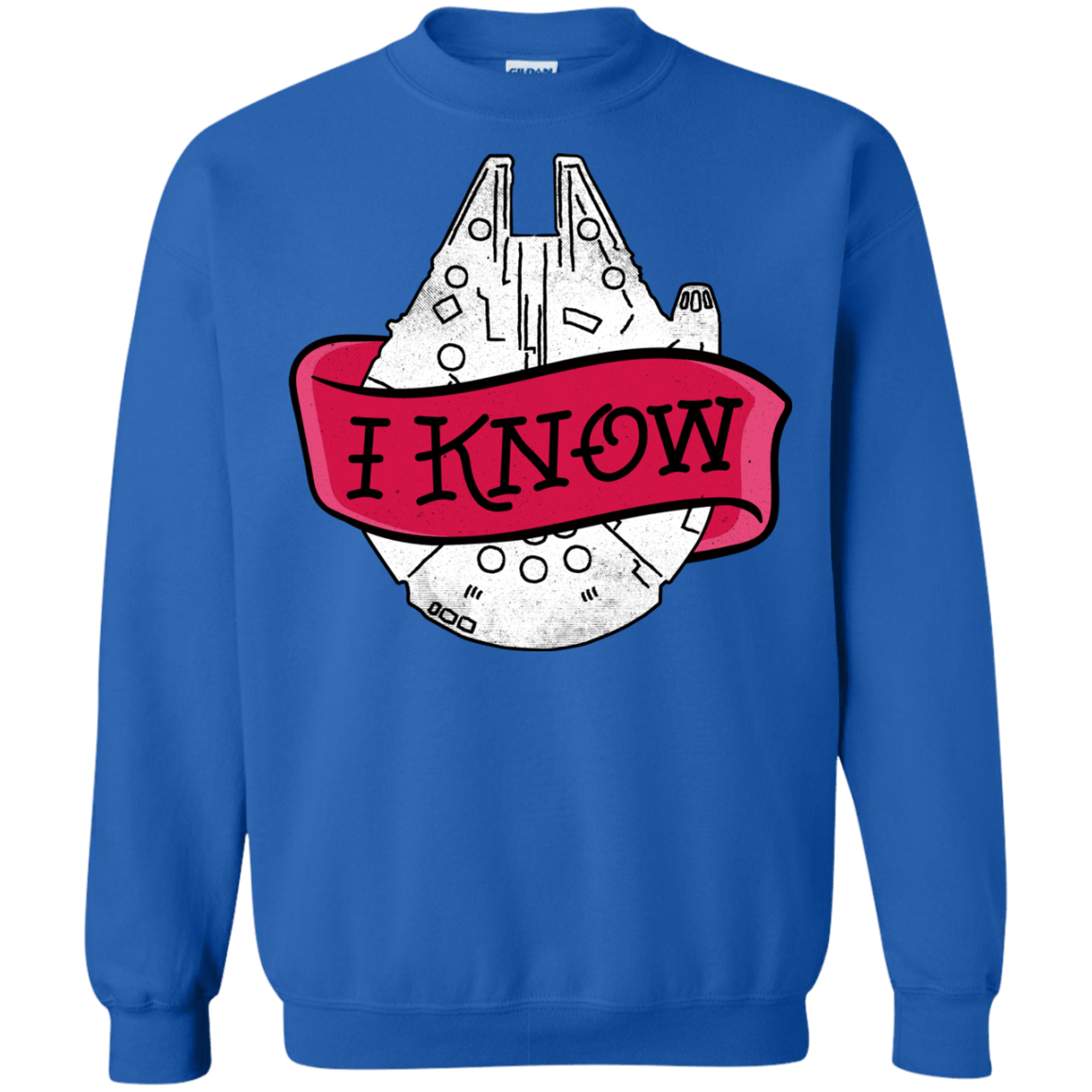 Sweatshirts Royal / S I Know Crewneck Sweatshirt