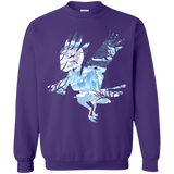 Sweatshirts Purple / Small I know nothing Crewneck Sweatshirt
