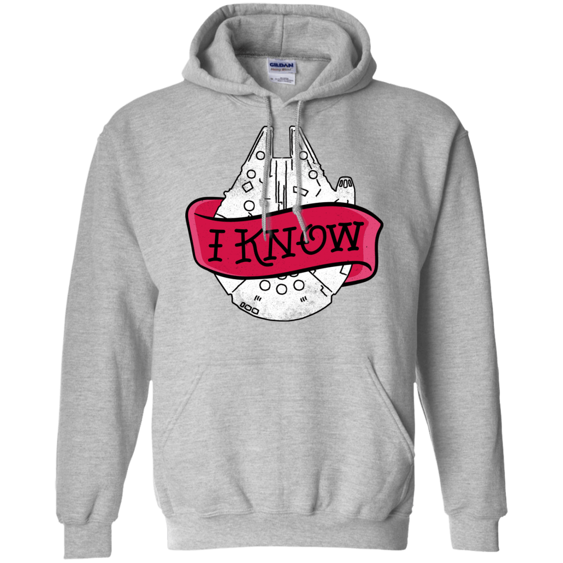 Sweatshirts Sport Grey / S I Know Pullover Hoodie