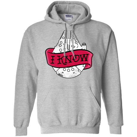 Sweatshirts Sport Grey / S I Know Pullover Hoodie