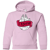 Sweatshirts Light Pink / YS I Know Youth Hoodie