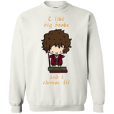 Sweatshirts White / Small I Like Big Books Crewneck Sweatshirt