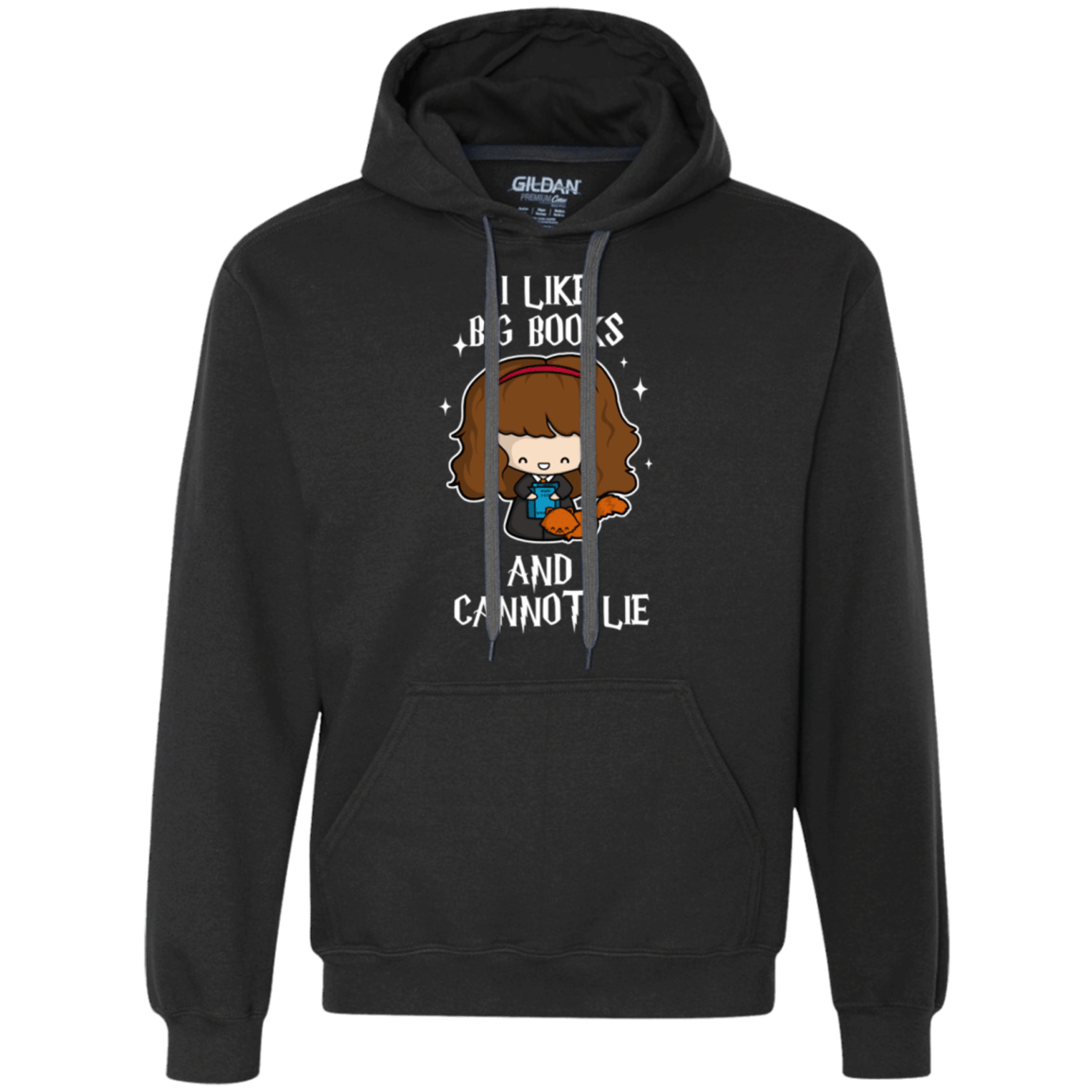 Sweatshirts Black / Small I Like Big Books Premium Fleece Hoodie