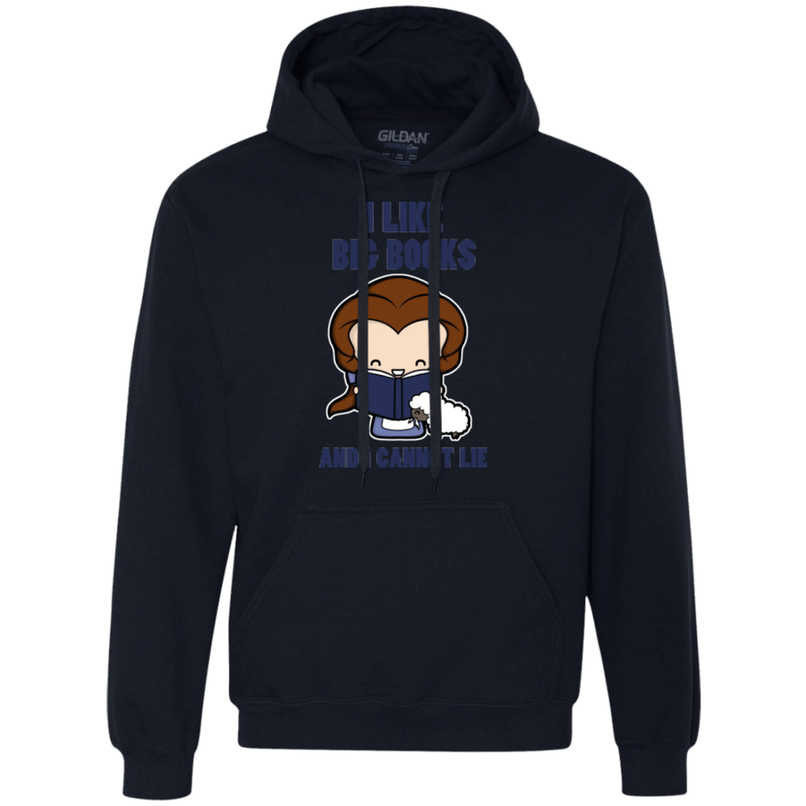 I Like Big Books Premium Fleece Hoodie