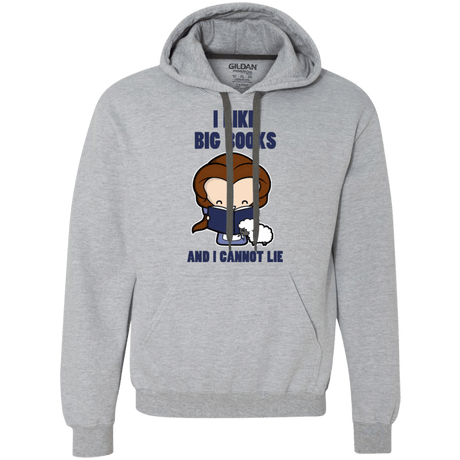 Sweatshirts Sport Grey / Small I Like Big Books Premium Fleece Hoodie