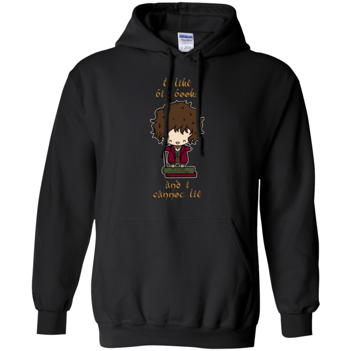 Sweatshirts Black / Small I Like Big Books Pullover Hoodie