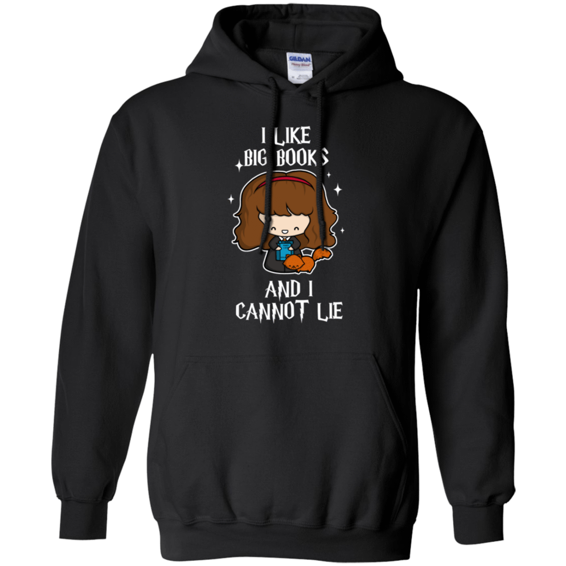 Sweatshirts Black / Small I Like Big Books Pullover Hoodie