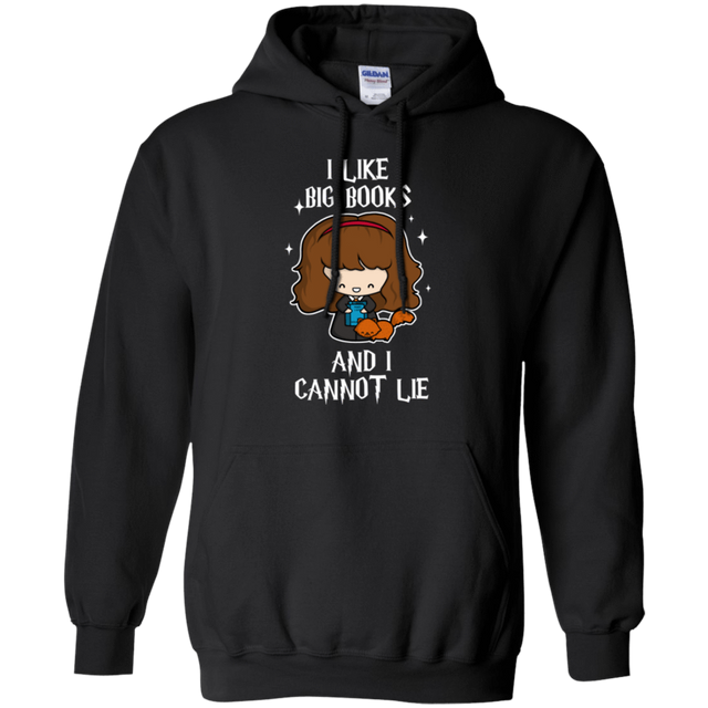 Sweatshirts Black / Small I Like Big Books Pullover Hoodie