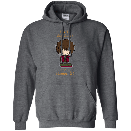 Sweatshirts Dark Heather / Small I Like Big Books Pullover Hoodie