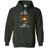 Sweatshirts Forest Green / Small I Like Big Books Pullover Hoodie