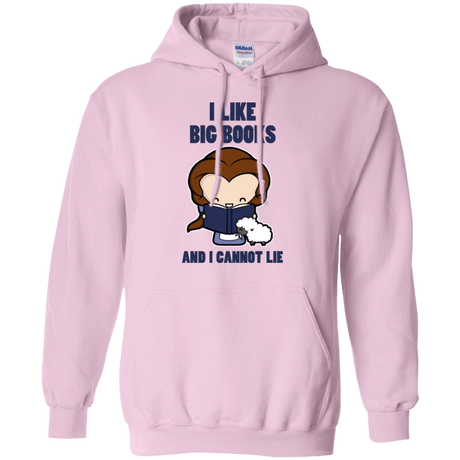 Sweatshirts Light Pink / Small I Like Big Books Pullover Hoodie