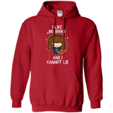Sweatshirts Red / Small I Like Big Books Pullover Hoodie