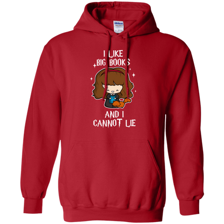Sweatshirts Red / Small I Like Big Books Pullover Hoodie