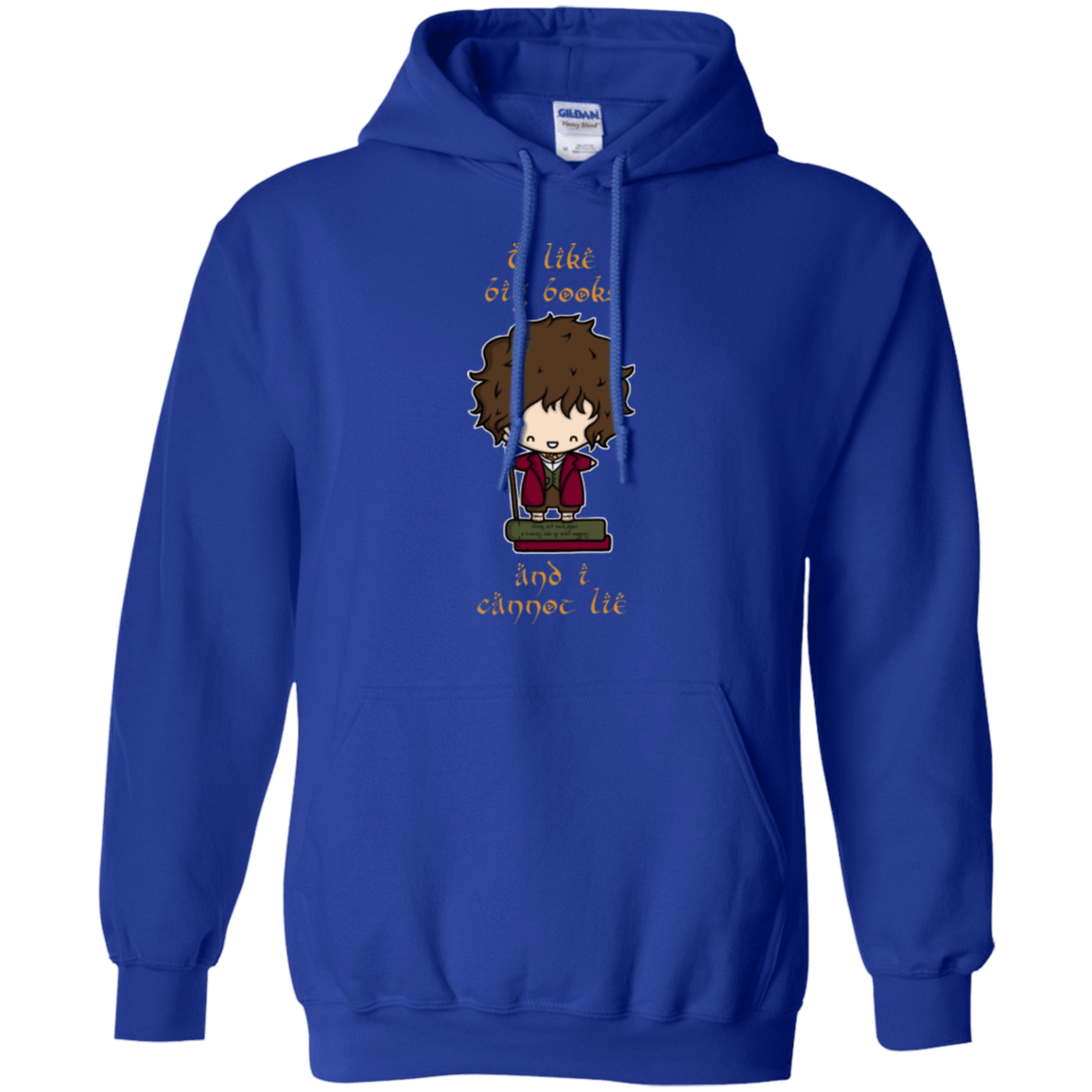 Sweatshirts Royal / Small I Like Big Books Pullover Hoodie