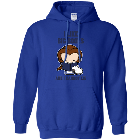 Sweatshirts Royal / Small I Like Big Books Pullover Hoodie