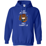 Sweatshirts Royal / Small I Like Big Books Pullover Hoodie