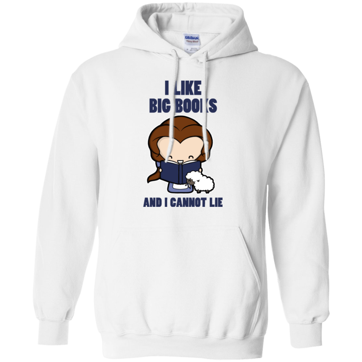 Sweatshirts White / Small I Like Big Books Pullover Hoodie