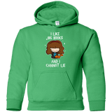 Sweatshirts Irish Green / YS I Like Big Books Youth Hoodie