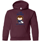 Sweatshirts Maroon / YS I Like Big Books Youth Hoodie