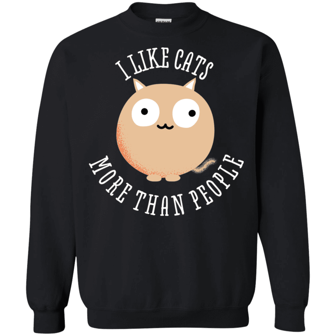 Sweatshirts Black / S I Like Cats Crewneck Sweatshirt