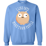 Sweatshirts Carolina Blue / S I Like Cats Crewneck Sweatshirt