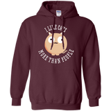 Sweatshirts Maroon / S I Like Cats Pullover Hoodie