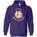 Sweatshirts Purple / S I Like Cats Pullover Hoodie