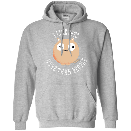 Sweatshirts Sport Grey / S I Like Cats Pullover Hoodie