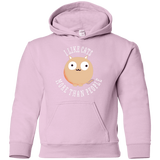 Sweatshirts Light Pink / YS I Like Cats Youth Hoodie