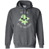 Sweatshirts Dark Heather / S I Like Trees Pullover Hoodie