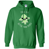 Sweatshirts Irish Green / S I Like Trees Pullover Hoodie