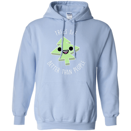 Sweatshirts Light Blue / S I Like Trees Pullover Hoodie