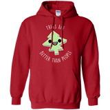 Sweatshirts Red / S I Like Trees Pullover Hoodie