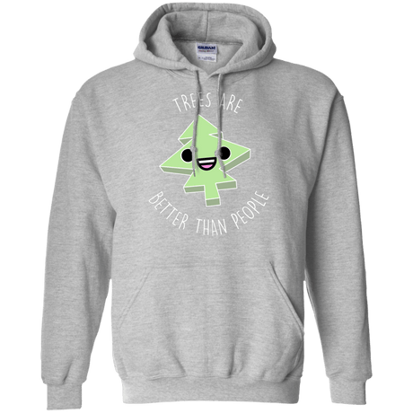 Sweatshirts Sport Grey / S I Like Trees Pullover Hoodie