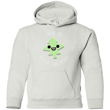 Sweatshirts White / YS I Like Trees Youth Hoodie