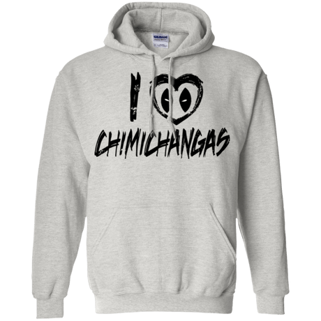 Sweatshirts Ash / Small I Love Chimichangas Pullover Hoodie