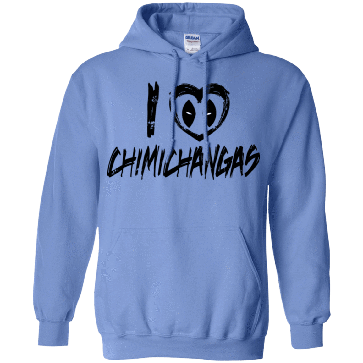 Sweatshirts Carolina Blue / Small I Love Chimichangas Pullover Hoodie