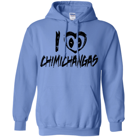 Sweatshirts Carolina Blue / Small I Love Chimichangas Pullover Hoodie