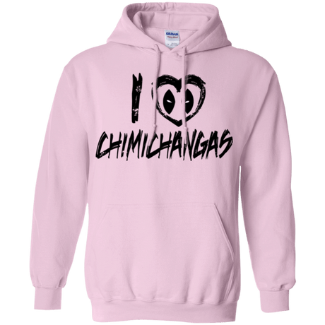 Sweatshirts Light Pink / Small I Love Chimichangas Pullover Hoodie