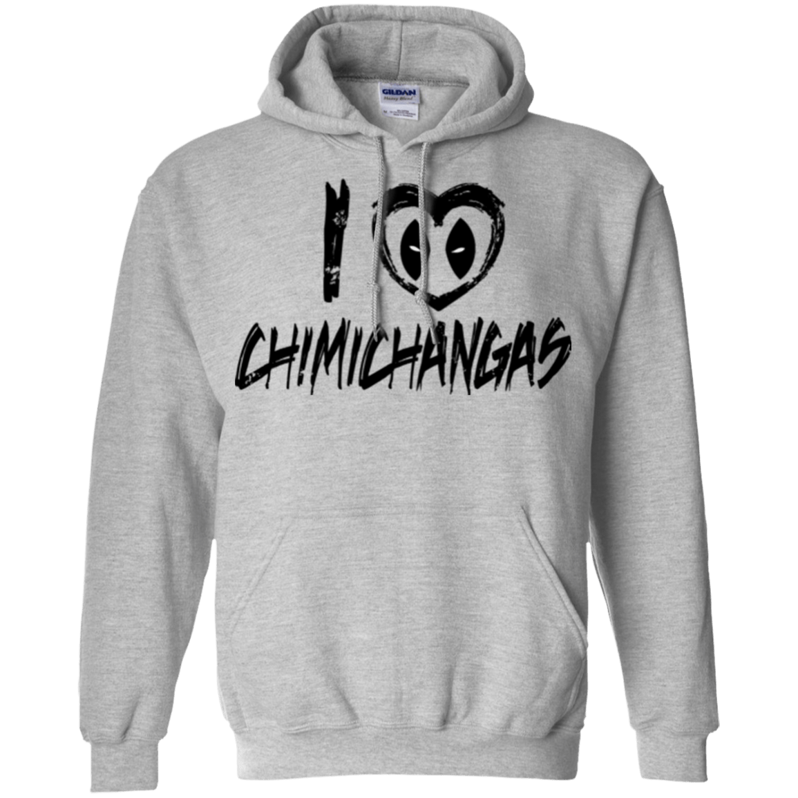 Sweatshirts Sport Grey / Small I Love Chimichangas Pullover Hoodie