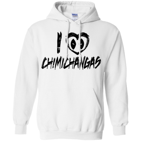 Sweatshirts White / Small I Love Chimichangas Pullover Hoodie