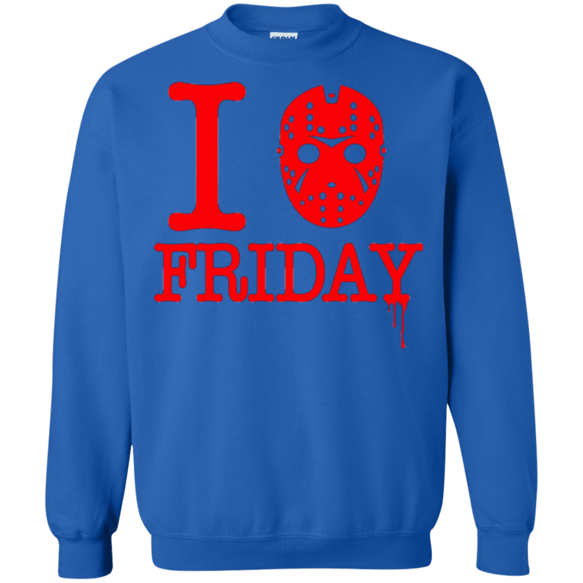 Sweatshirts Royal / Small I Love Friday Crewneck Sweatshirt