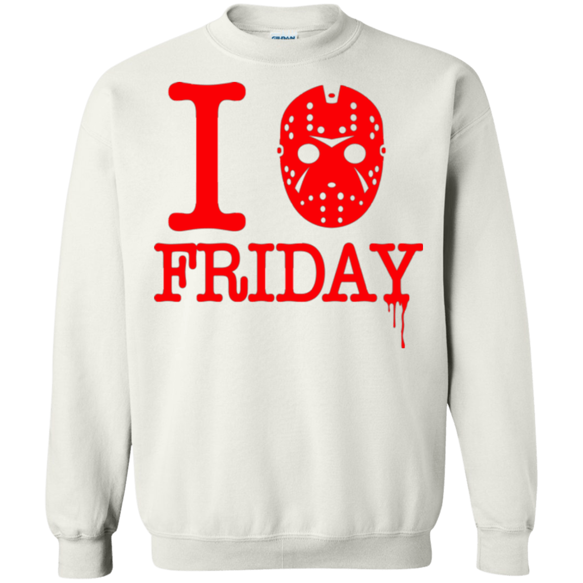 Sweatshirts White / Small I Love Friday Crewneck Sweatshirt